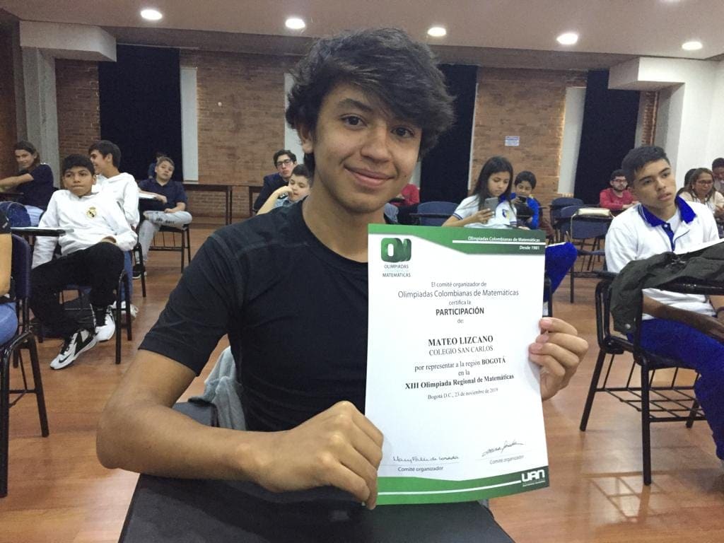 Mateo's first mathematical olympiad, 2019