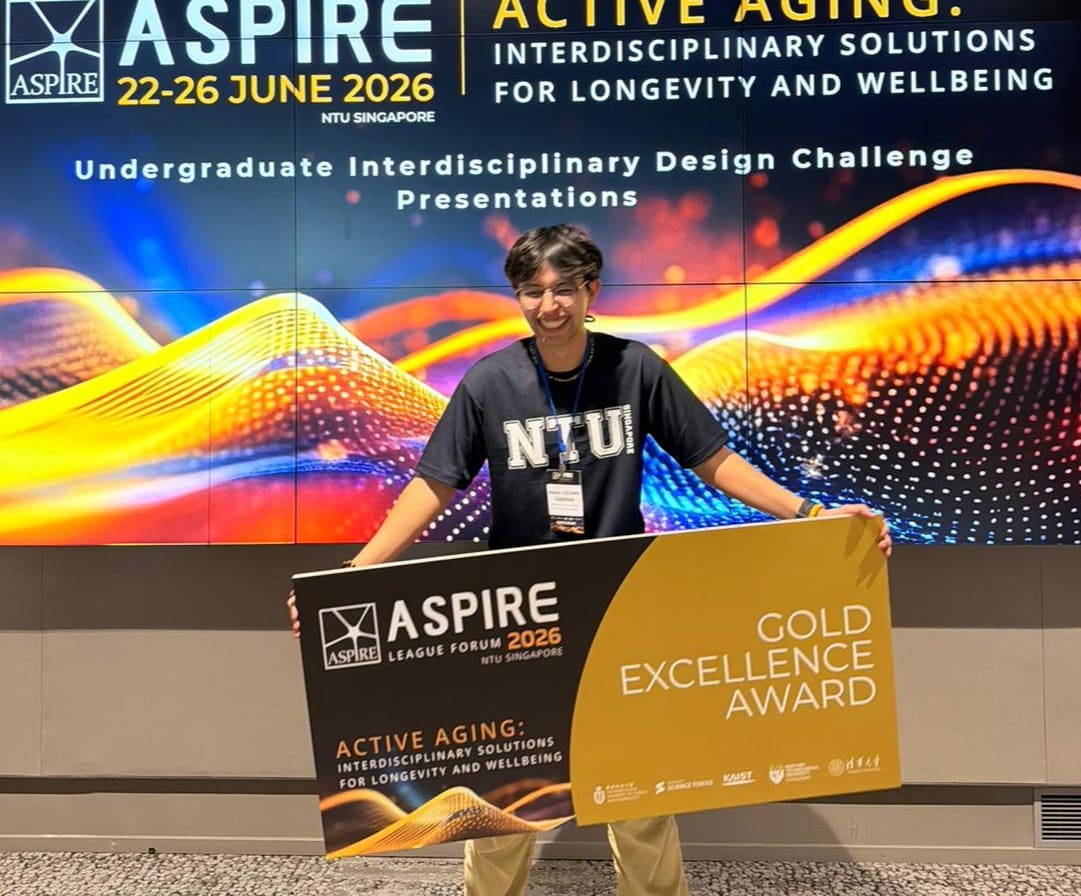 First prize, ASPIRE League UIDC